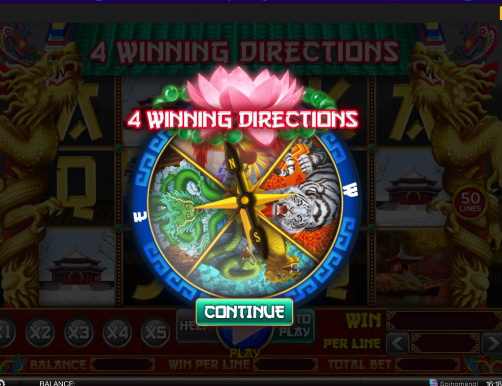 4 Winning Directions Slot Machine