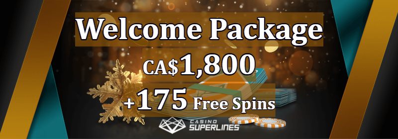 Superlines Casino welcome bonus