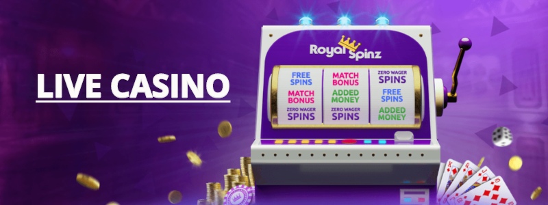 Royal Spinz Live Casino