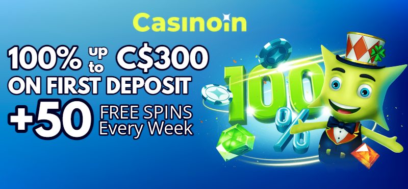 Casinoin Welcome Bonus