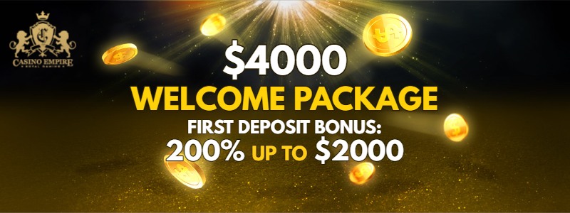 Casino Empire Welcome Bonus